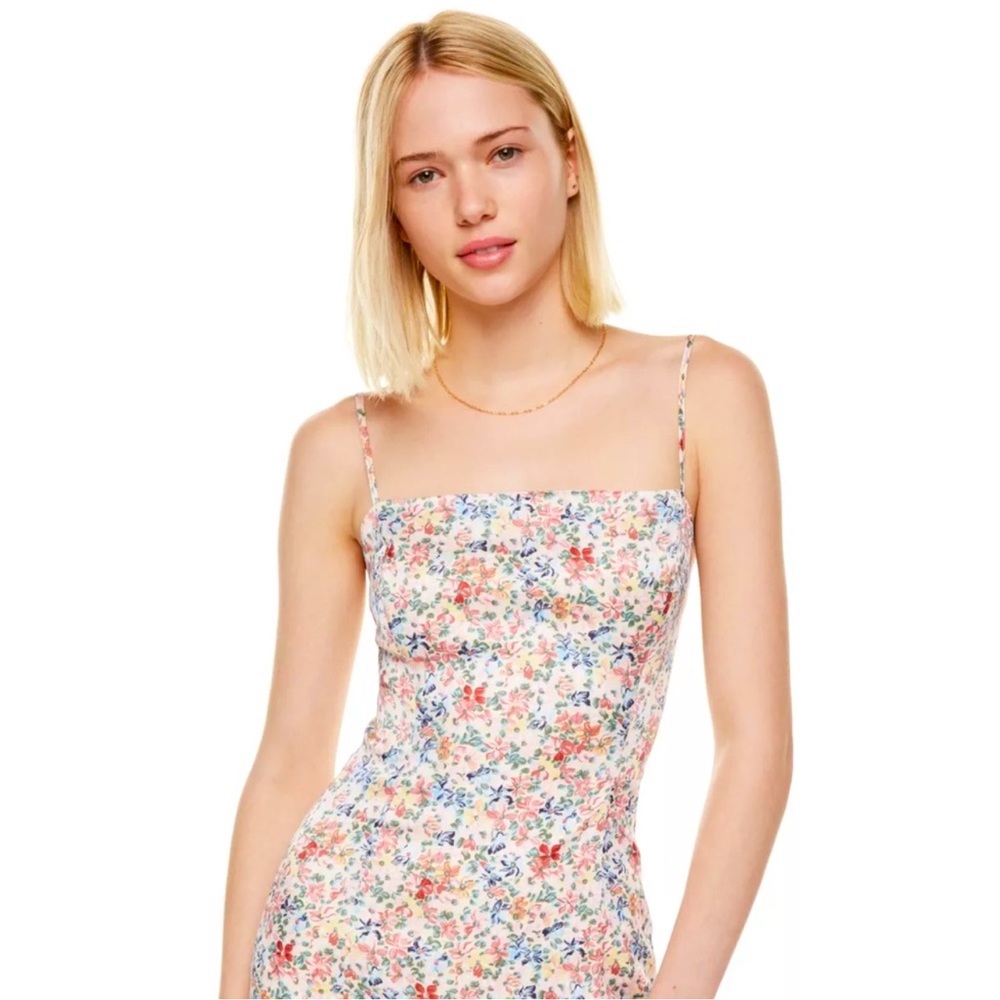 Aritzia Sunday Best Shimmer Slip Dress size 6 NWT